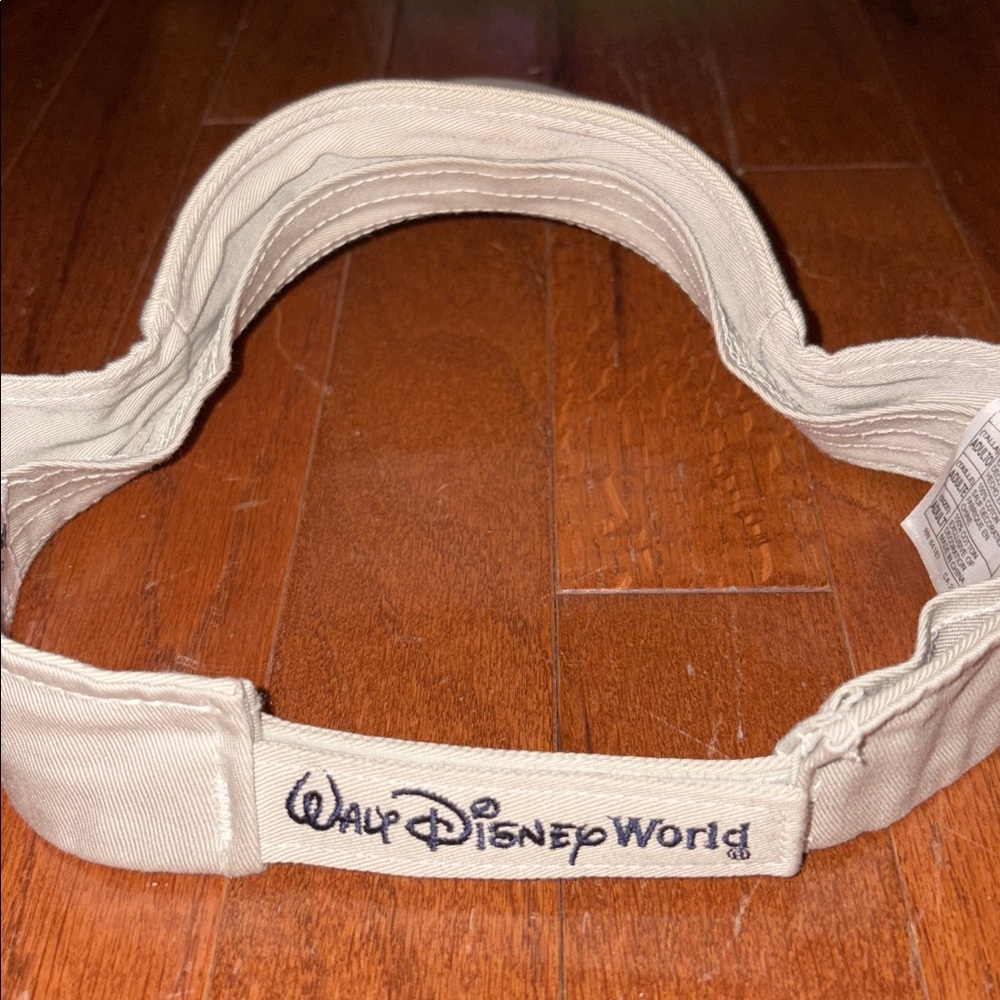 Walt Disney World Theme Park Mickey Mouse Embroidered American Flag Sun Visor - Picture 2 of 4